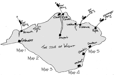 IOW map, Click on area for more details